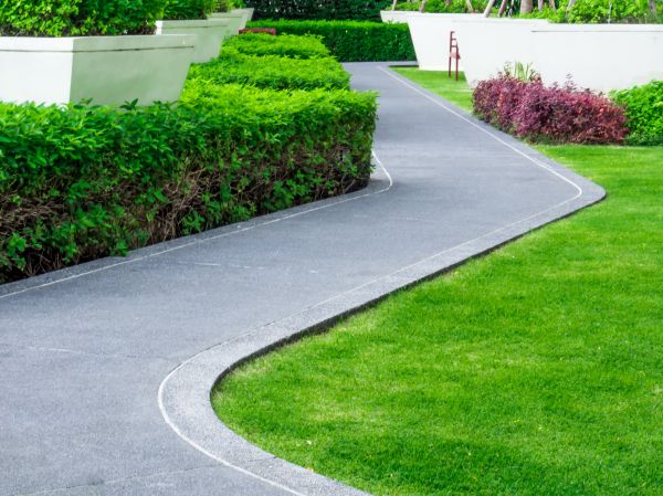 Walkway Curb Installation in Danville