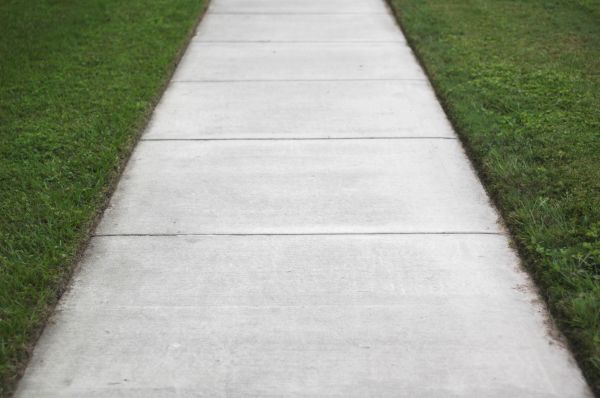 Concrete Path Installation in Danville