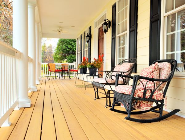 Cost of Front Porch Renovation in Danville