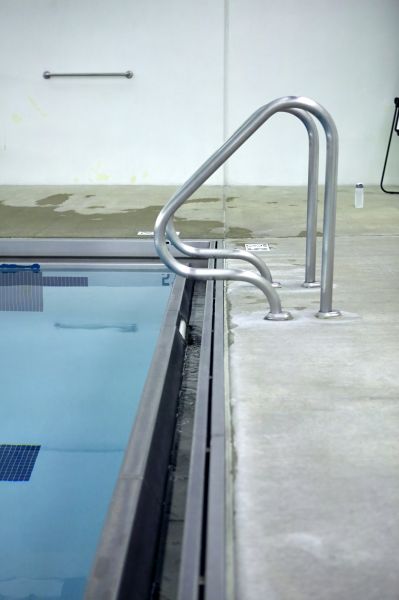 Poolside Concrete Paving in Danville
