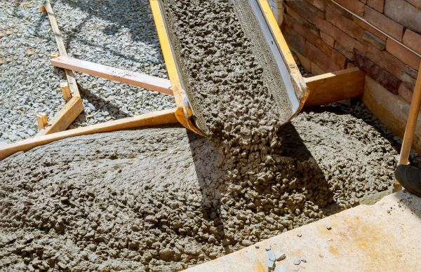 Cement Walkway Pouring in Danville