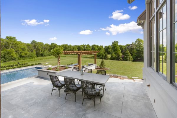 Patio Concrete Construction in Danville
