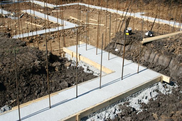 Cost of Footing Construction in Danville