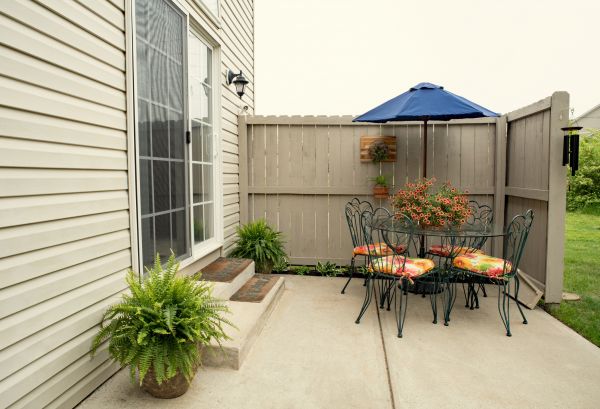 Patio Slab Installation in Danville